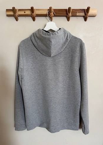 KOTON, Gri Kapüşonlu Sweatshirt - Görsel 5