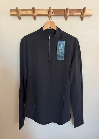 ZARA, Siyah Spor Tişörtü - Görsel 3