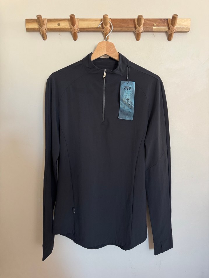 ZARA, Siyah Spor Tişörtü - Görsel 3