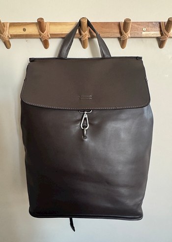 ZARA, Kahverengi Erkek Sırt Çantası - Görsel 2