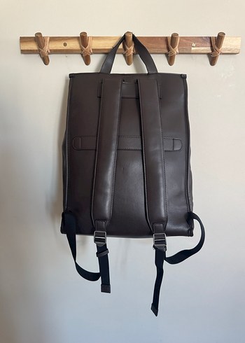 ZARA, Kahverengi Erkek Sırt Çantası - Görsel 3