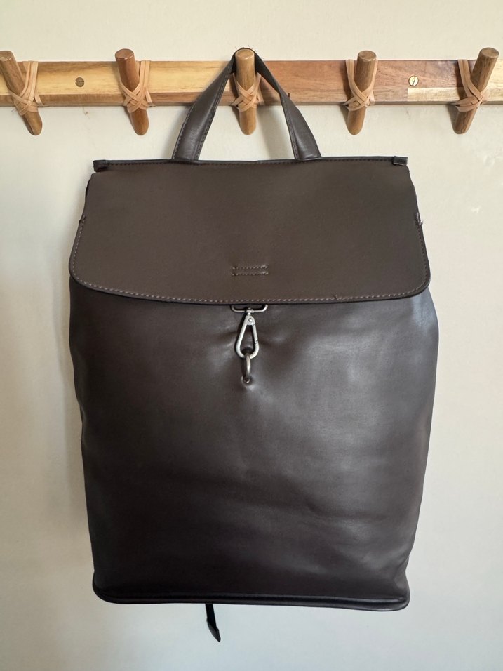 ZARA, Kahverengi Erkek Sırt Çantası - Görsel 2