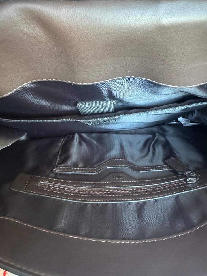 ZARA, Kahverengi Erkek Sırt Çantası - Görsel 4