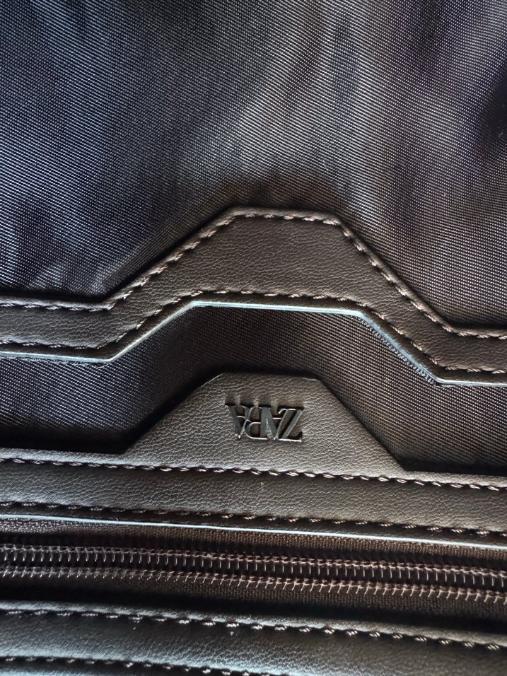 ZARA, Kahverengi Erkek Sırt Çantası - Görsel 5