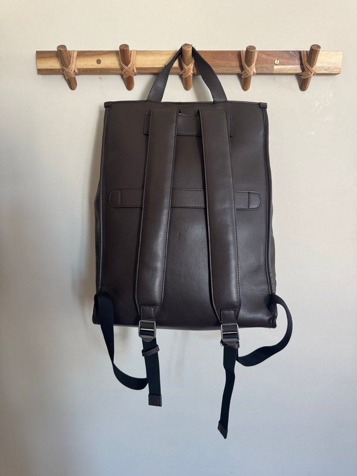 ZARA, Kahverengi Erkek Sırt Çantası - Görsel 3