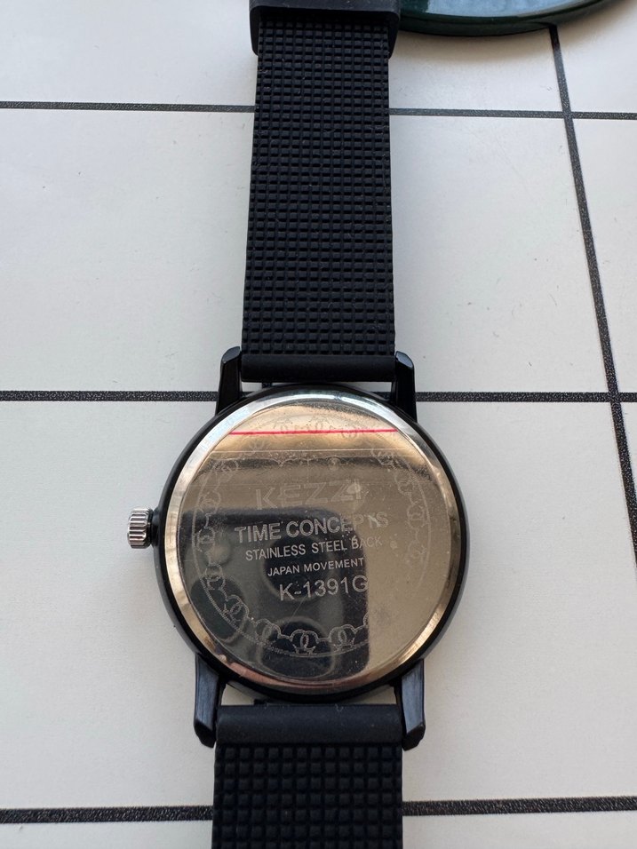 KEZZI Siyah Erkek Saat - Görsel 3