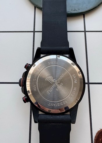 Pierre Renoir Siyah Erkek Saat - Görsel 3