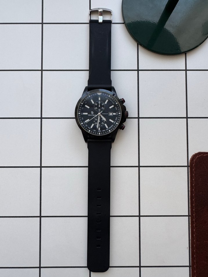 Pierre Renoir Siyah Erkek Saat - Görsel 4