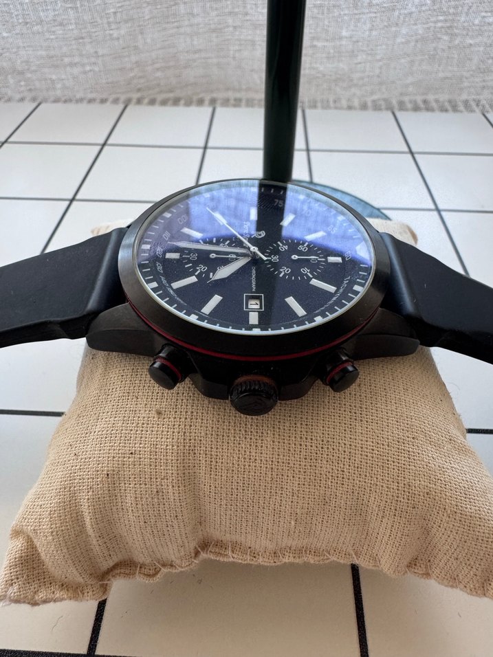 Pierre Renoir Siyah Erkek Saat - Görsel 5