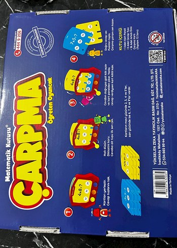 Çarpma Matematik Oyuncak Seti - Görsel 2