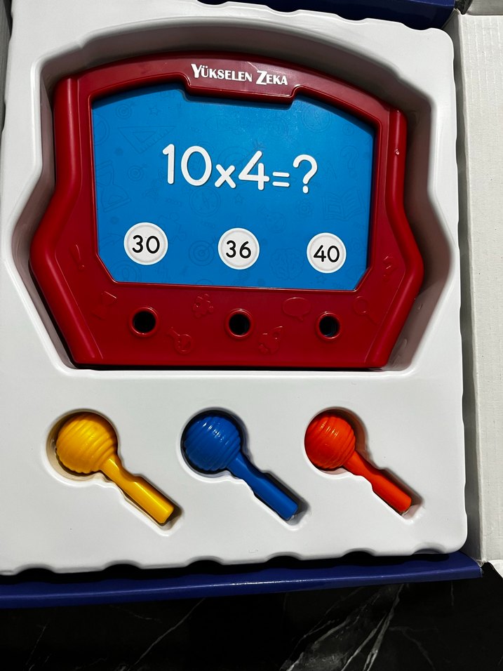 Çarpma Matematik Oyuncak Seti - Görsel 3