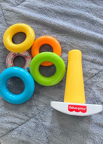 Fisher-Price Renkli Halka Oyuncak - Görsel 2