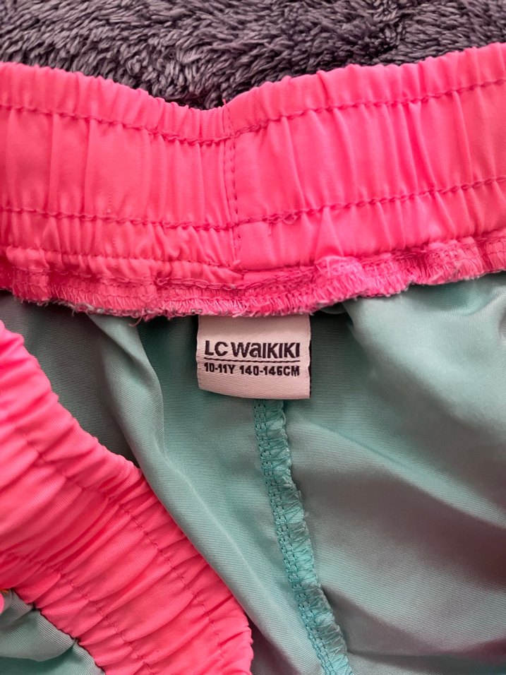 Renkli Pastel Rahat Kız Şortu LCW - Görsel 2