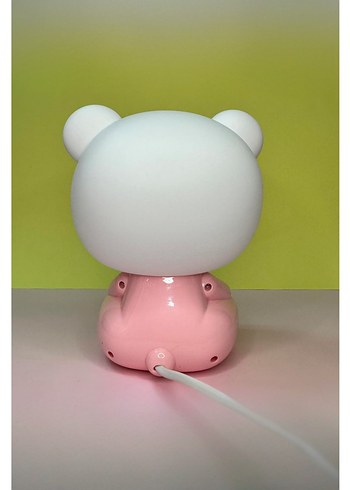 Beden Renkli Pembe Ayıcık Peluş Oyuncak