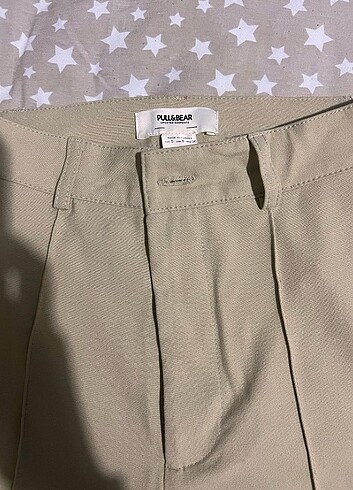s Beden Pull and bear straight fit kumaş pantolon