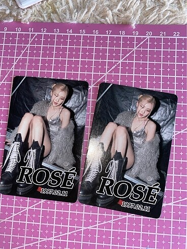  Rose set lomocard