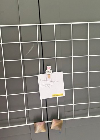 Beyaz kareli pano - Görsel 2