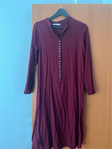 Bordo Tunik Gömlek