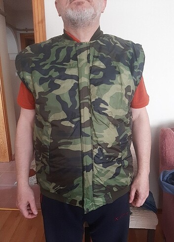 KAMUFLAJ ŞİŞME MONT 
