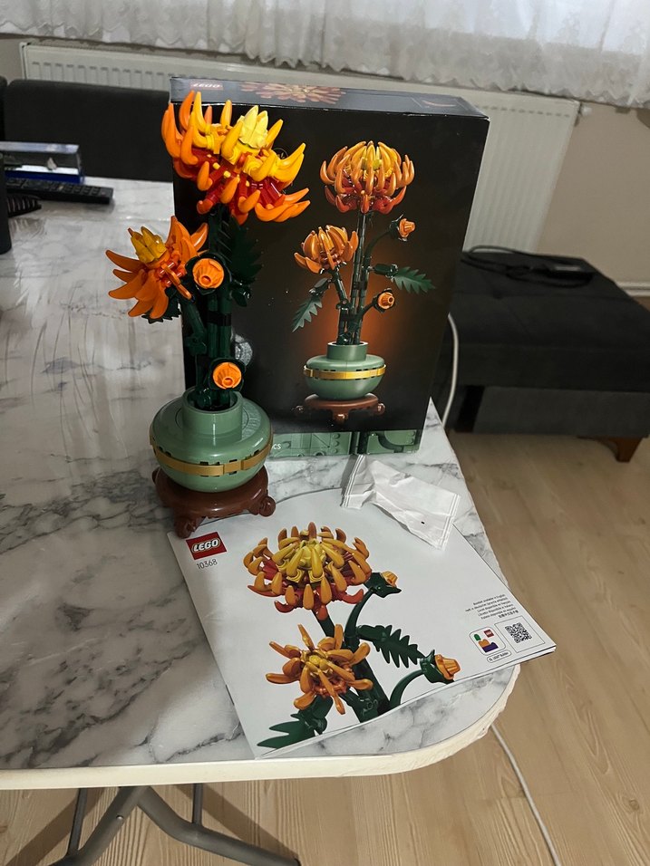 LEGO Icons Krizantem - Görsel 2