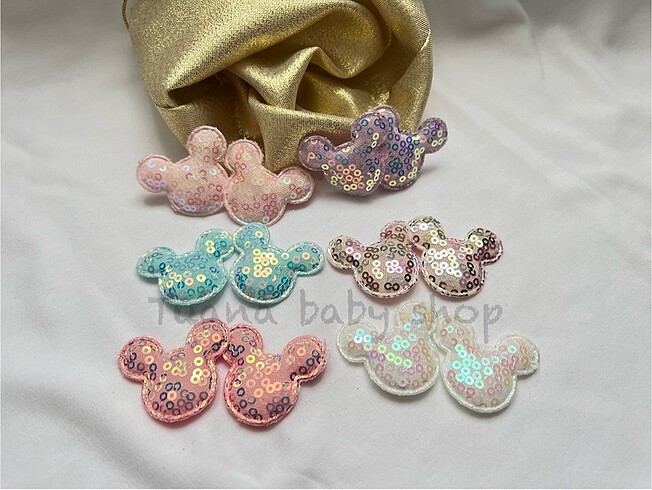 Tüm toka çeşitleri 45 tl ister bağlamalı ister saçsız bebek toka - Görsel 5