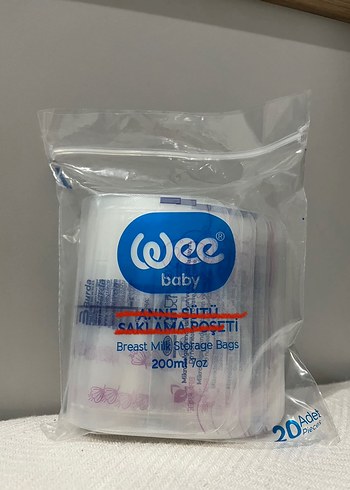 Beden Renk Süt sağma pompası ve saklama poşeti