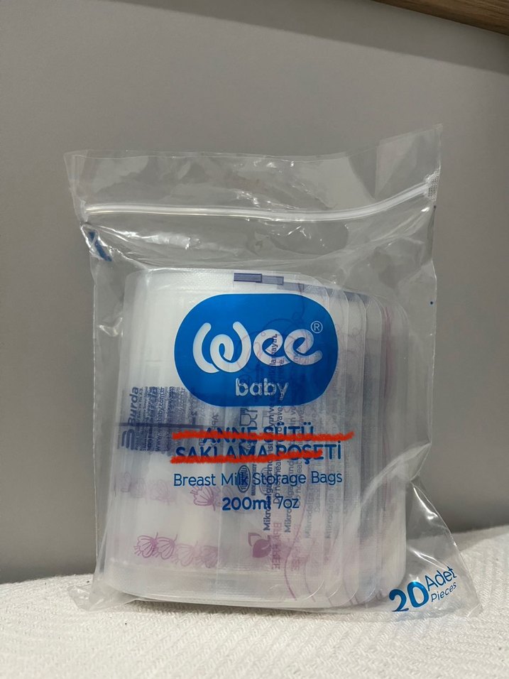 Süt sağma pompası ve saklama poşeti - Görsel 4