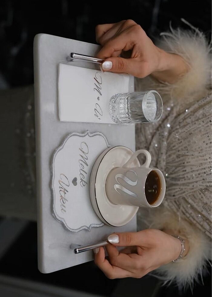 Söz tepsisi mermer - Görsel 2