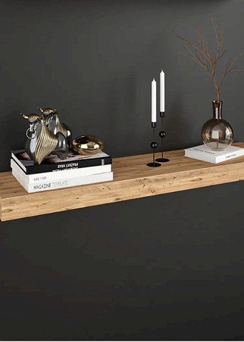 duvar rafı 55x15