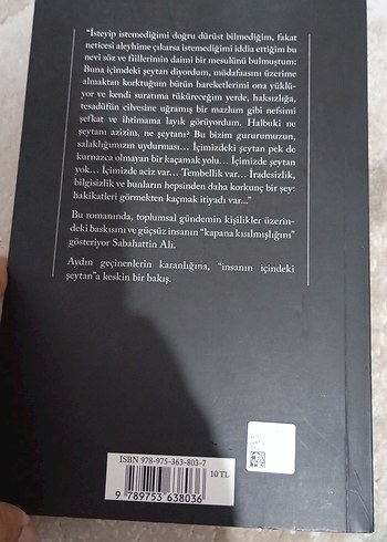 İçimizdeki Şeytan - Sabahattin Ali Roman