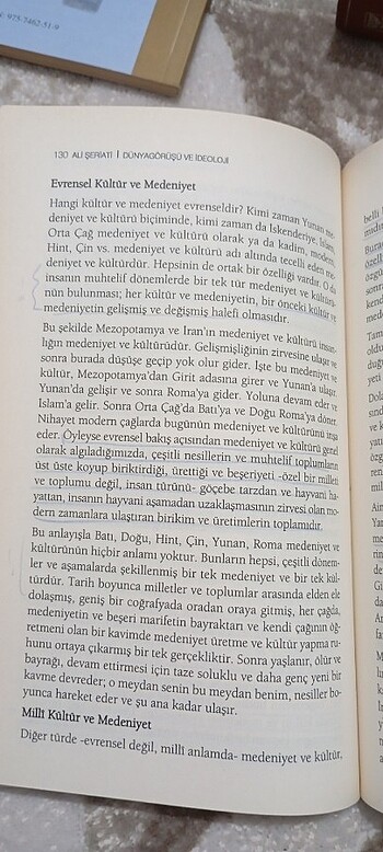  Beden Ali Şeriati / dünya görüşü ve ideoloji