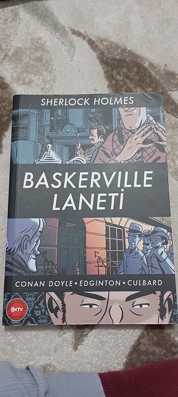 Çizgi Roman Baskerville Laneti Sherlock Holmes