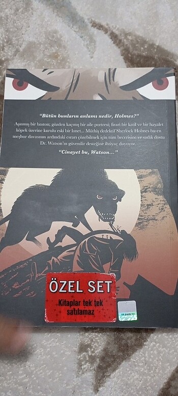  Çizgi Roman Baskerville Laneti Sherlock Holmes
