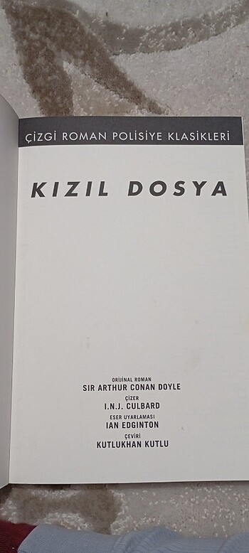  Beden Renk Sherlock Holmes/ kızıl dosya