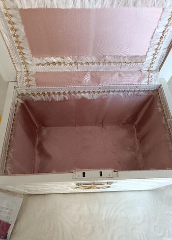 Beyaz Dekoratif Ahşap Kutu Seti - Görsel 2