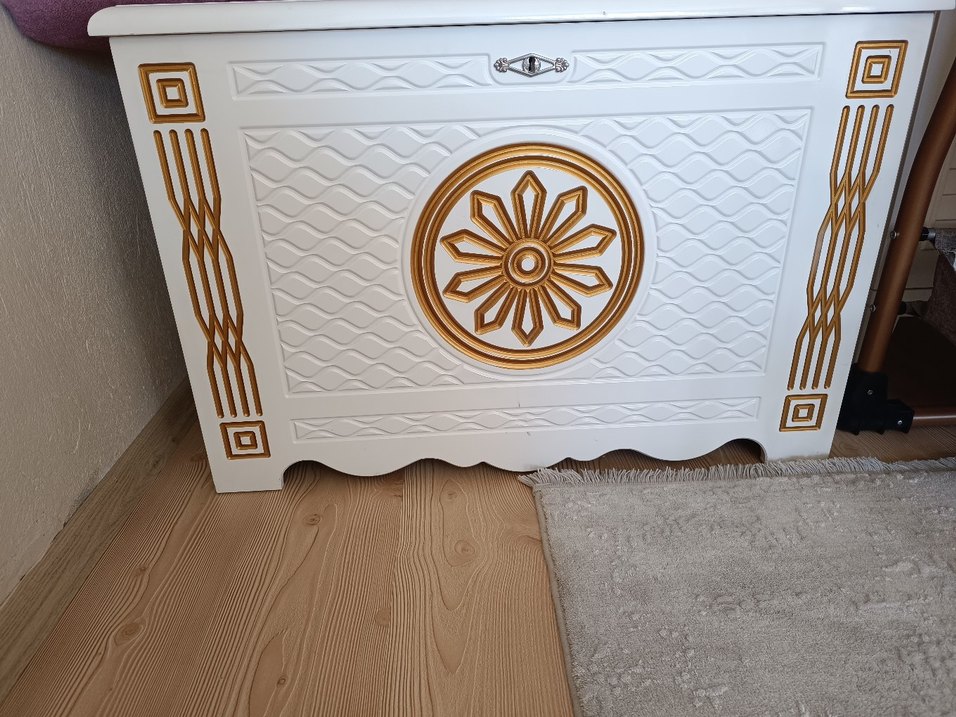 Beyaz Dekoratif Ahşap Kutu Seti - Görsel 4