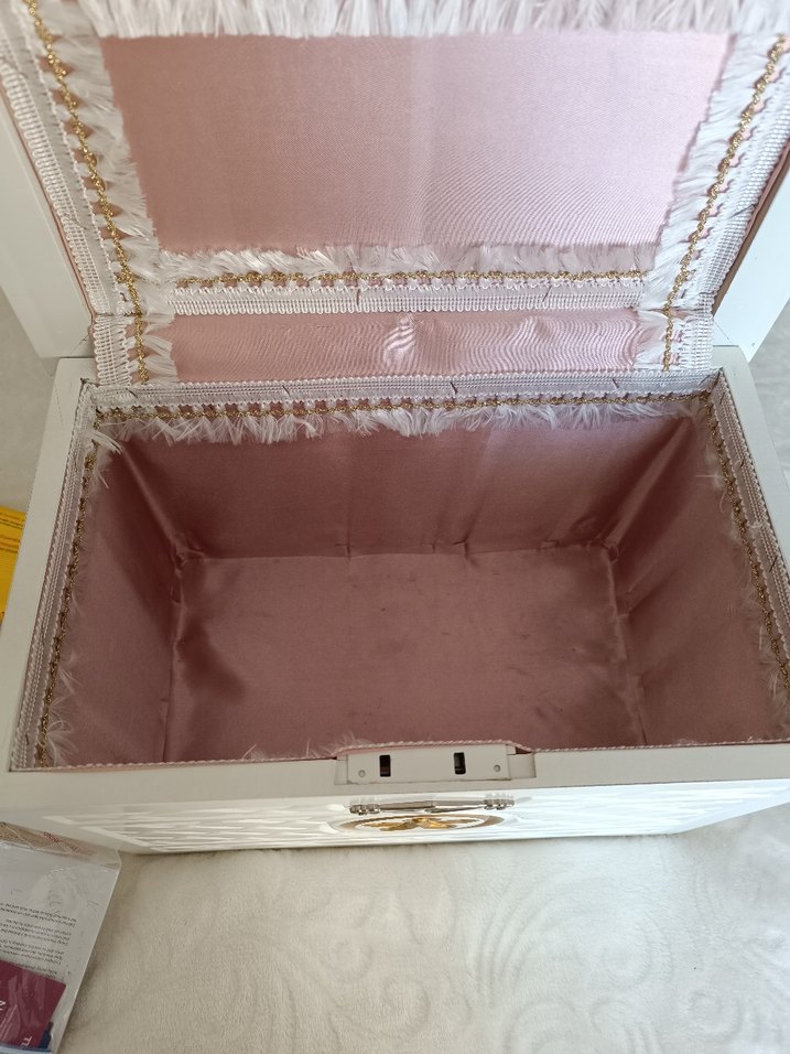 Beyaz Dekoratif Ahşap Kutu Seti - Görsel 2