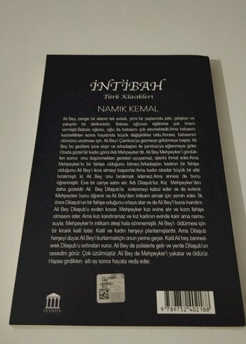 İntibah - Namık Kemal