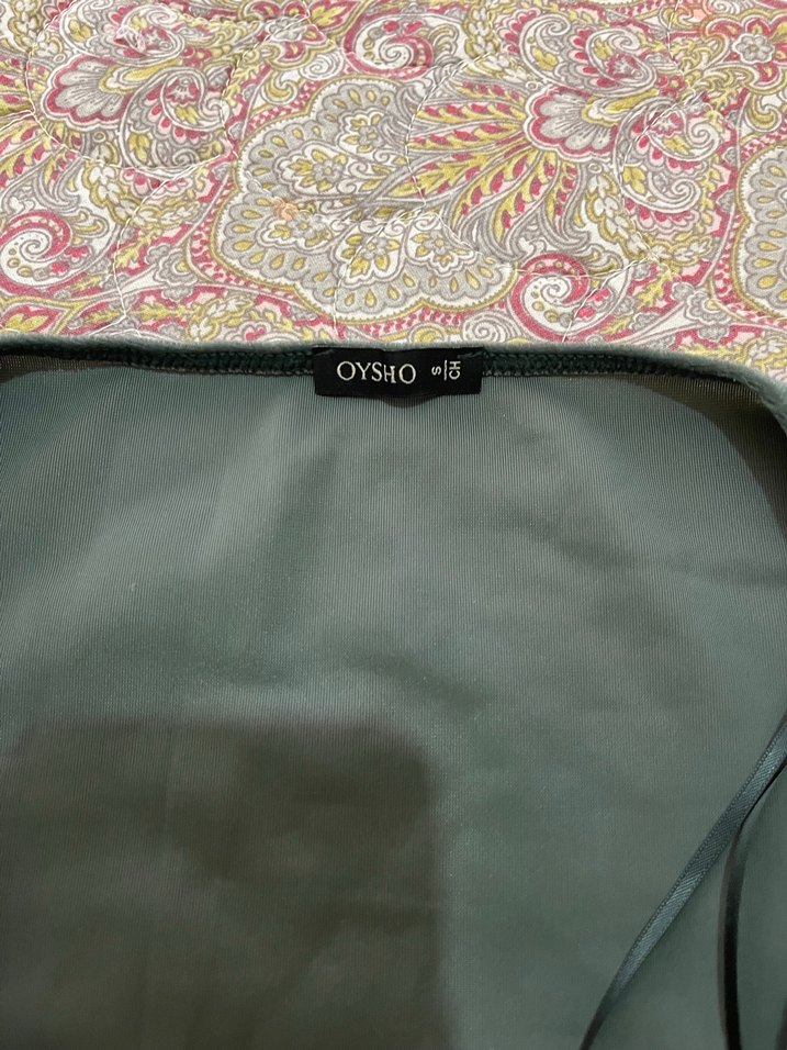 Gri Drapeli Uzun Kollu Bohem Bluz - Görsel 2