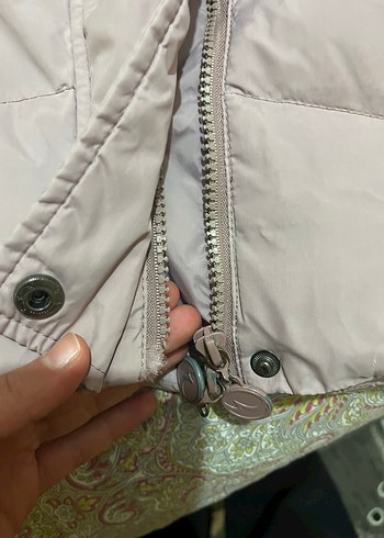 Ltb Düğmeli Kadın Kışlık Mont - Görsel 10