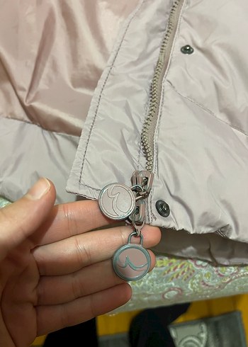 Ltb Düğmeli Kadın Kışlık Mont - Görsel 6