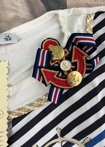 Renkli Baskılı Kısa Kollu Kadın Tişört - Görsel 3