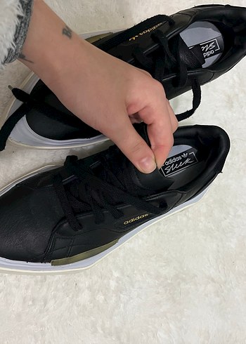 Adidas Siyah Platform Kadın Spor Ayakkabı - Görsel 2