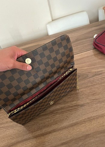 Beden kahverengi Renk Louis Vuitton orijinal Kahverengi Kadın Deri Çanta