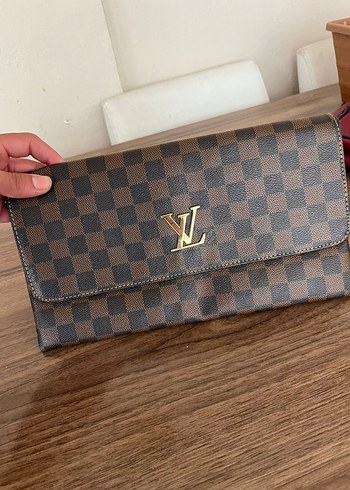 Beden Louis Vuitton orijinal Kahverengi Kadın Deri Çanta