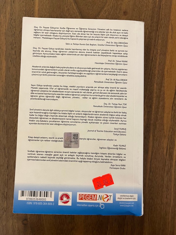 Sınıfta Öğrenme ve Öğretme Sürecinin Yönetimi Kitabı - Görsel 2