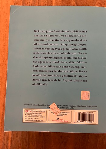 Temel Bilgi Teknolojileri ve Bilgisayar Kullanımı Kitabı - Görsel 2