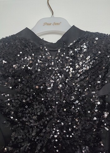 Pınar Şems Tesettür Abiye Kelebek Model - Görsel 4