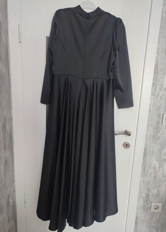 Pınar Şems Tesettür Abiye Kelebek Model - Görsel 5