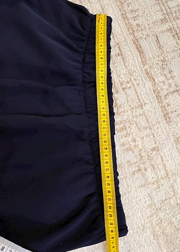 Kadın Lacivert boru paça kumaş pantolon - Görsel 5